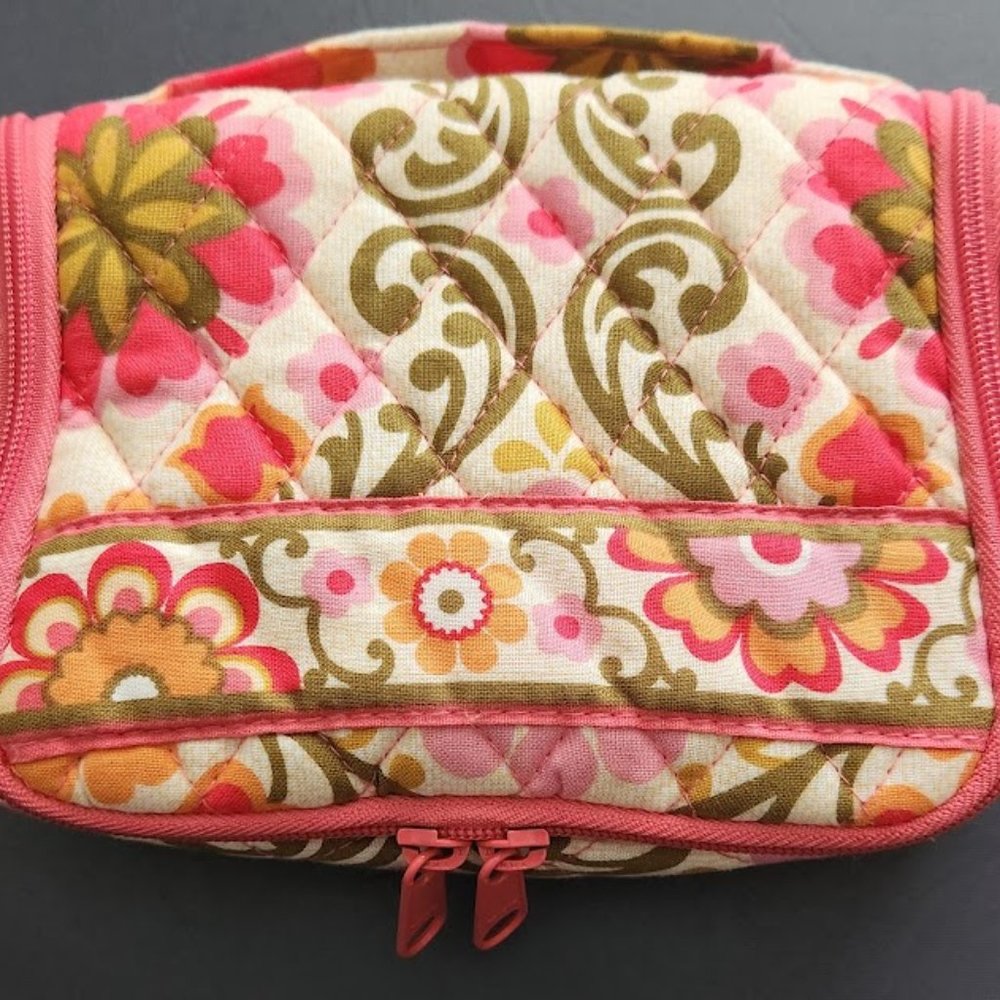 VERA BRADLEY Folkloric Hanging Travel Jewelry Organizer - MINT!